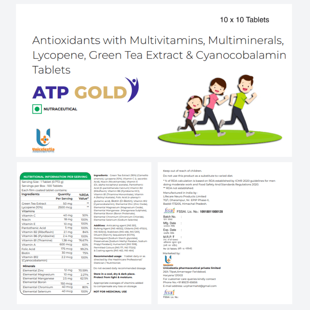 ATP GOLD Tablets