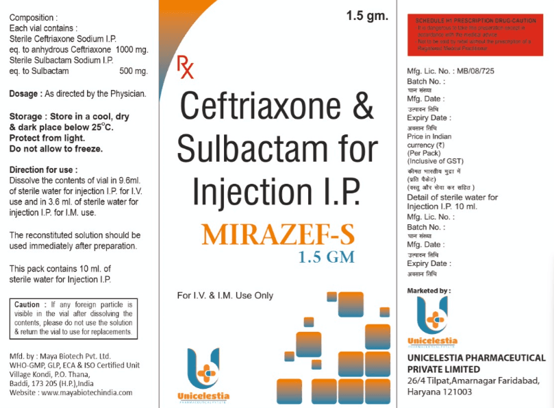 MIRAZEF-S Injection